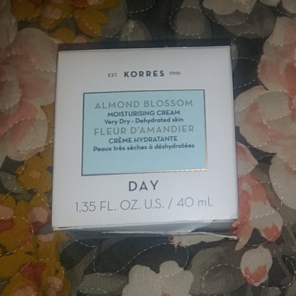 Korres Moisturizing Day Cream Dry Skin NIB